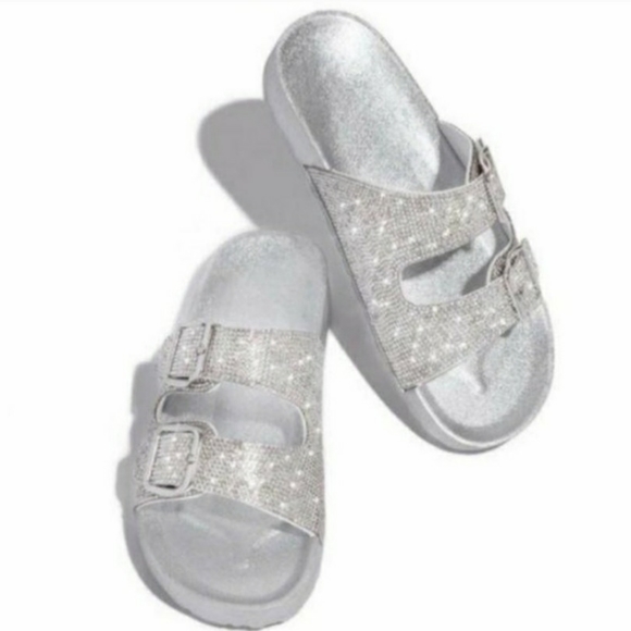 Crystal Covered Sandals - Picture 4 of 6